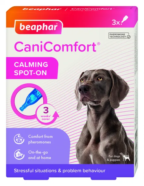 Beaphar CaniComfort Calming Spot On - Успокояващи капки с феромони за кучета