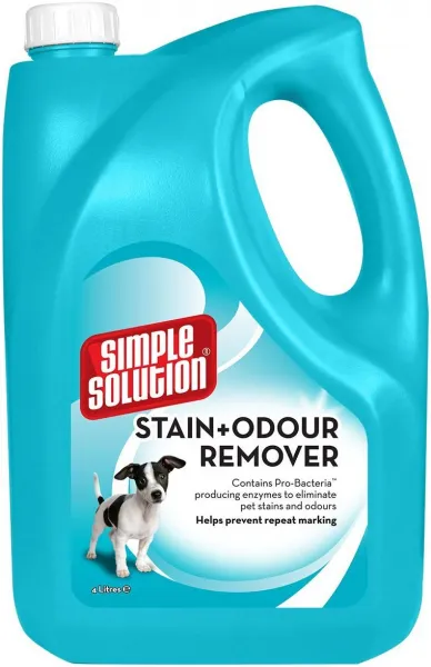 Simple Solution Stain&Odour Remover - Препарат за кучета против петна и миризми, 4литра