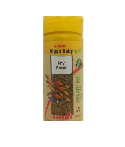 Sera Vipan Baby Nature - Пълноценна храна за малки рибки под 4 см.