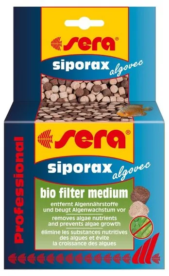 Sera siporax algovec Professional - Филтърен материал ,дълготрайно премахва нежеланите водорасли, 35 гр.