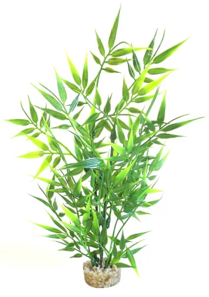 Sydeco BIO Aqua Bamboo - Декоративно растение за аквариуми и терариуми, 25 см.