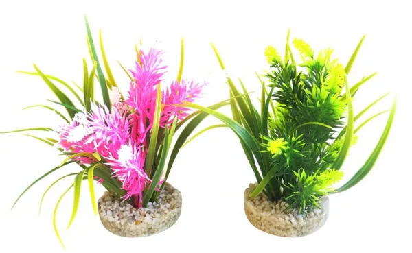 Sydeco BIO Aqua Jungle - Декоративно цвете за аквариуми и терариуми, 15см