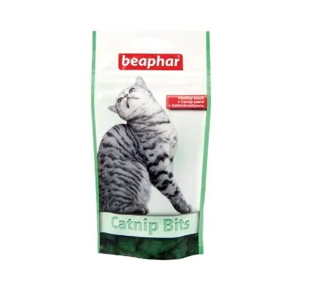 Beaphar Catnip Bits -Лакомство с витамини, хапки с котешка трева, 150 гр./2 пакета