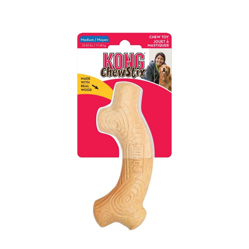 Kong ChewStix Medium - Кучешка играчка за дъвчене с аромат на бекон 2