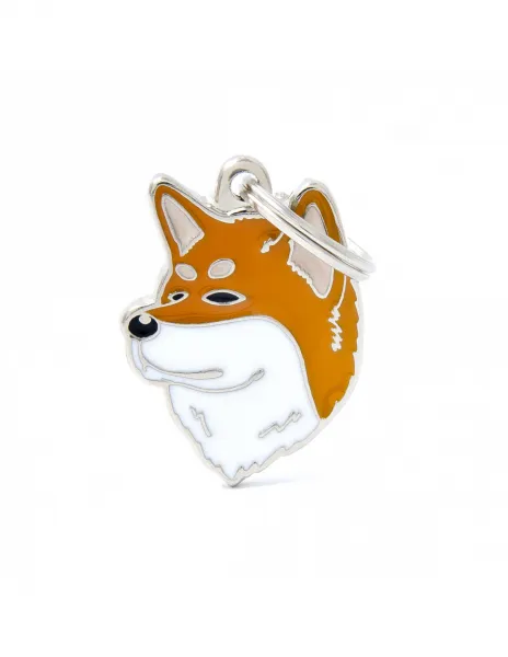 My Family Dog Tag ID -  Кучешки адресник медальон - порода Акита