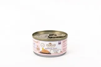 Nuevo Handmade Filets - Консервирана храна за израснали котки, филета от риба тон в желе, 70 гр./4 броя