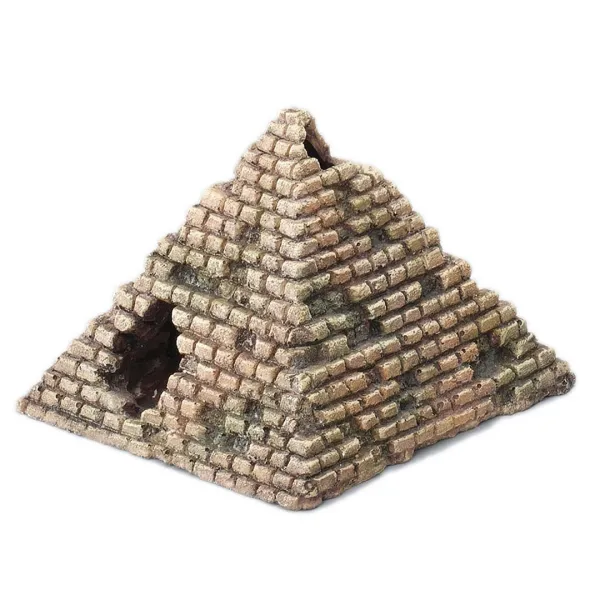 Duvo Plus Aqua Della - Декор за аквариуми - пирамида, 12,5 х 12,8 х 9 см.