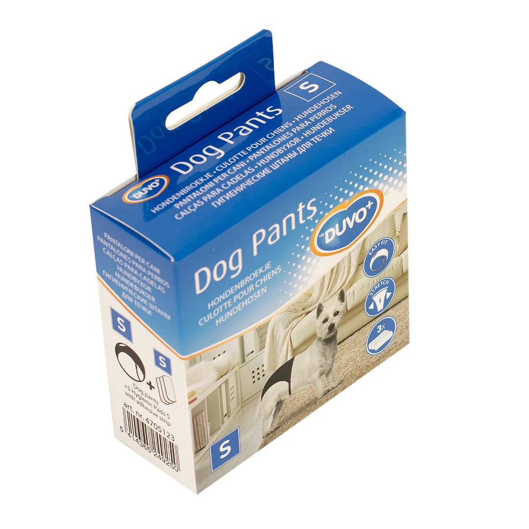 Duvo Plus S - Хигиенни гащи за разгонени женски кучета, 24-31 см.