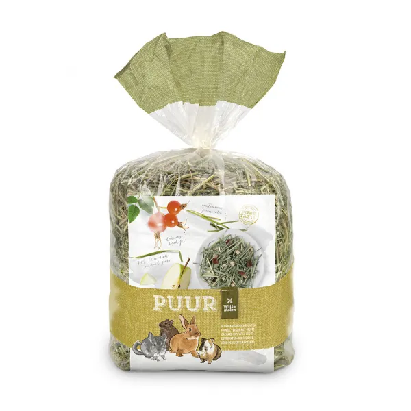 Duvo Plus PUUR - Допълнителна храна за зайци и други гризачи,сено с плодове, 500 гр.