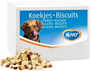 Duvo Plus Galletas Mix - Лакомство награди за кучета, микс от бисквити, 200 гр./4 пакета.