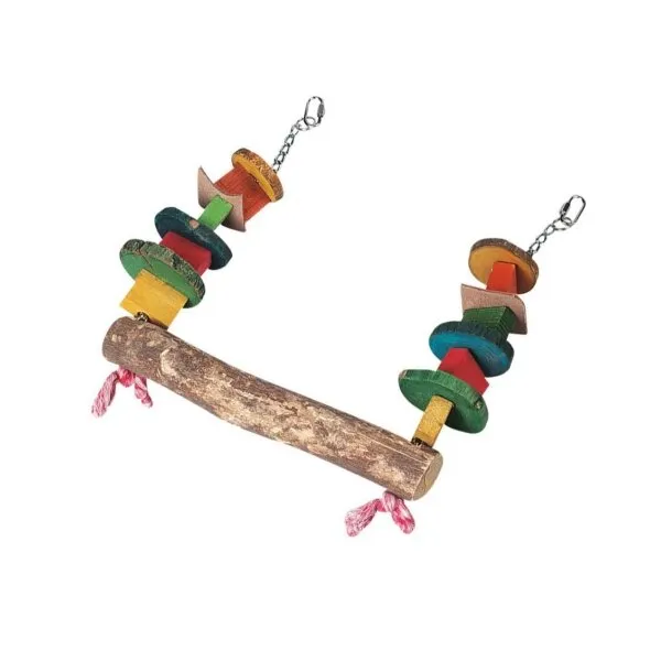 Flamingo Parrots toy - Кацалка за големи папагали , 30 х d 4,5 х 33 см.