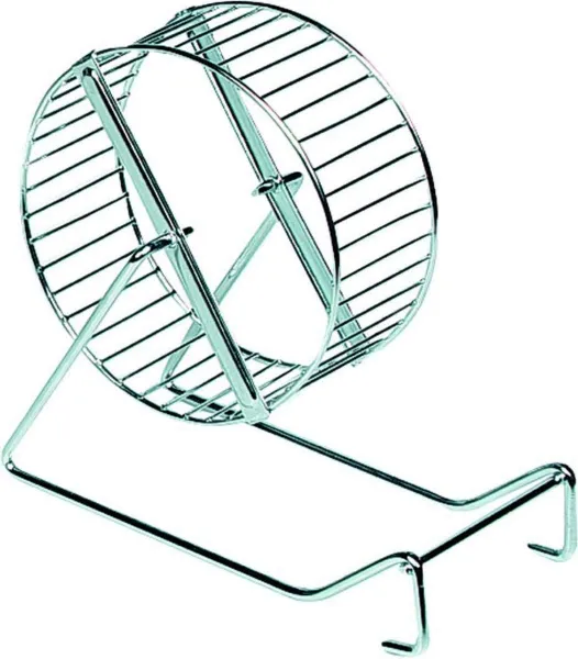 Flamingo - Exercise wheel - Колело за хамстери и други гризачи, Ø 12 см / 17,5 х 8,5 см х 16,5 см.