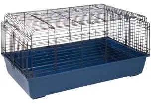Flamingo Cage sprinters - Здрава метална клетка за големи зайци,120 x 73 x 56 см./синя