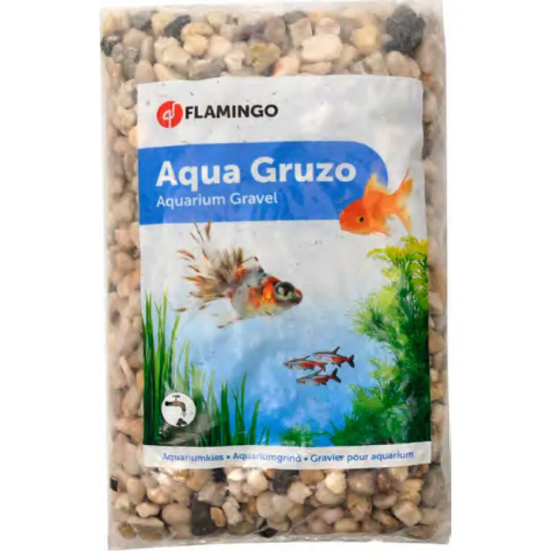 Flamingo Aqua Gruzo - Пясък за аквариуми, 10 кг.