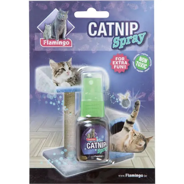Flamingo cat spray - Привличащ спрей за котки за игра, 25 мл.
