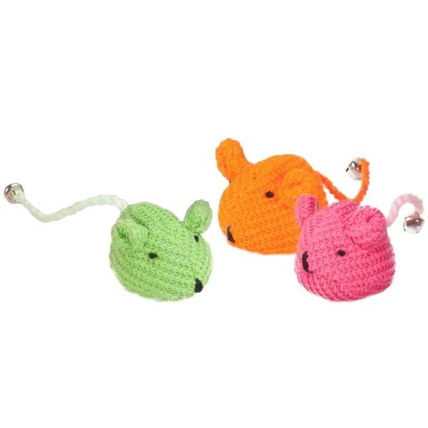 Flamingo Cat toy - Забавна играчка за котки, платено мишле,6 см./1 брой