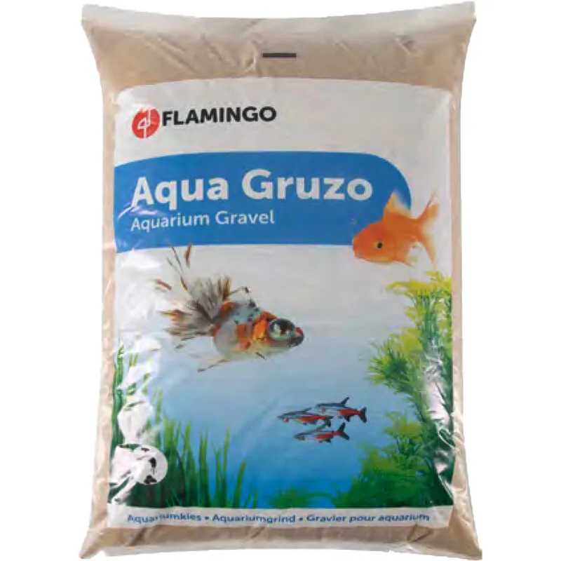 Flamingo aqua gruzo - Речен пясък за аквариуми, 10 кг.