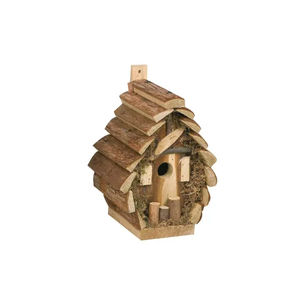 Flamingo Nest Box - Дървена къща/ гнездо за птици, 18 х 14,5 х 24 см.