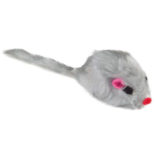 Flamingo Plush Mice - Играчка за котки - плюшена мишка, 5 см.
