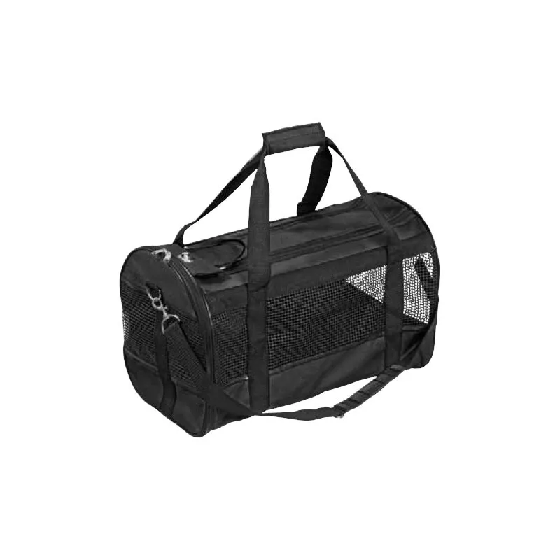 Flamingo Divina - Транспортна чанта за кучета и котки, 50x28x30 см. - черна 2