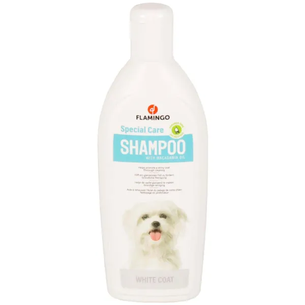 Flamingo Shampoo for dog - Шампоан за кучета с бяла козина, 300 мл.