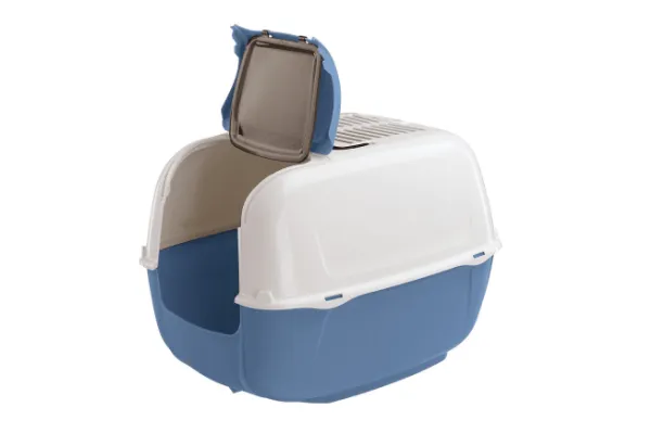 Ferplast Prima Cabrio - Закрита котешка тоалетна с филтър против миризми, 52,5 / 39,5 / 38 см. 1