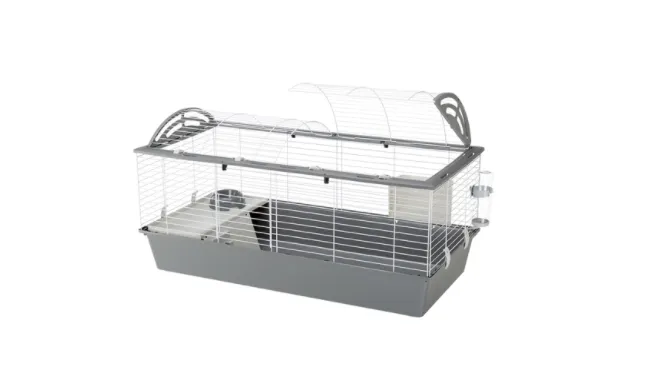 Ferplast - Cage Casita 120  - Оборудвана клетка за зайци,морски свинчета и други гризачи - 119 х 58 х 61 см.