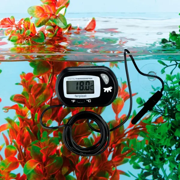 Ferplast Digital thermometer - Електронен дигитален термометър за аквариуми, 5,8 / 3,7 / 1,6 см. 1