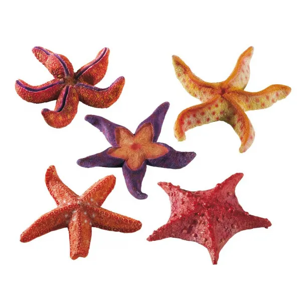 Ferplast - Marine stars - Декорация за аквариум във форма на морска звезда, - опаковка 1 брой, 9 x 9 x h 2,5 см. 1