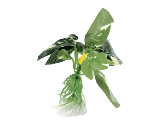 Ferplast - Silk plant - Декоративно растение за аквариум, 10,2 см. 1
