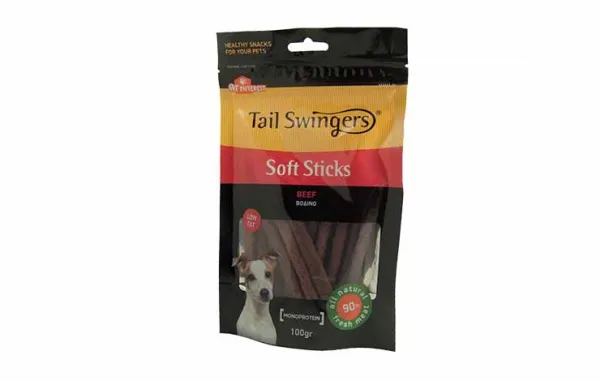 Pet Interest Soft Sticks with Beef - Лакомство за кучета , меки пръчици с телешко месо, 100 гр./ 2 пакета