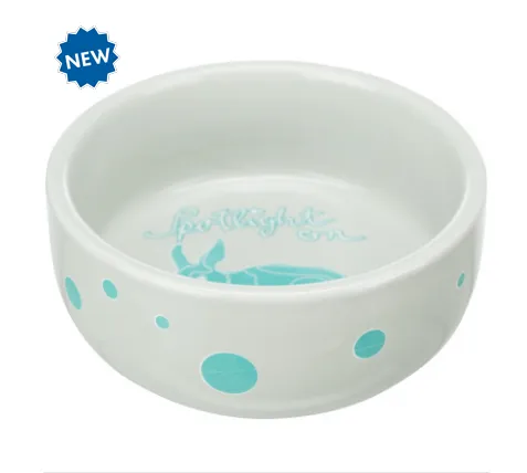 Trixie Ceramic Bowl - Керамична купа за храна и вода за зайци и други малки гризачи, 240 мл./14 см.
