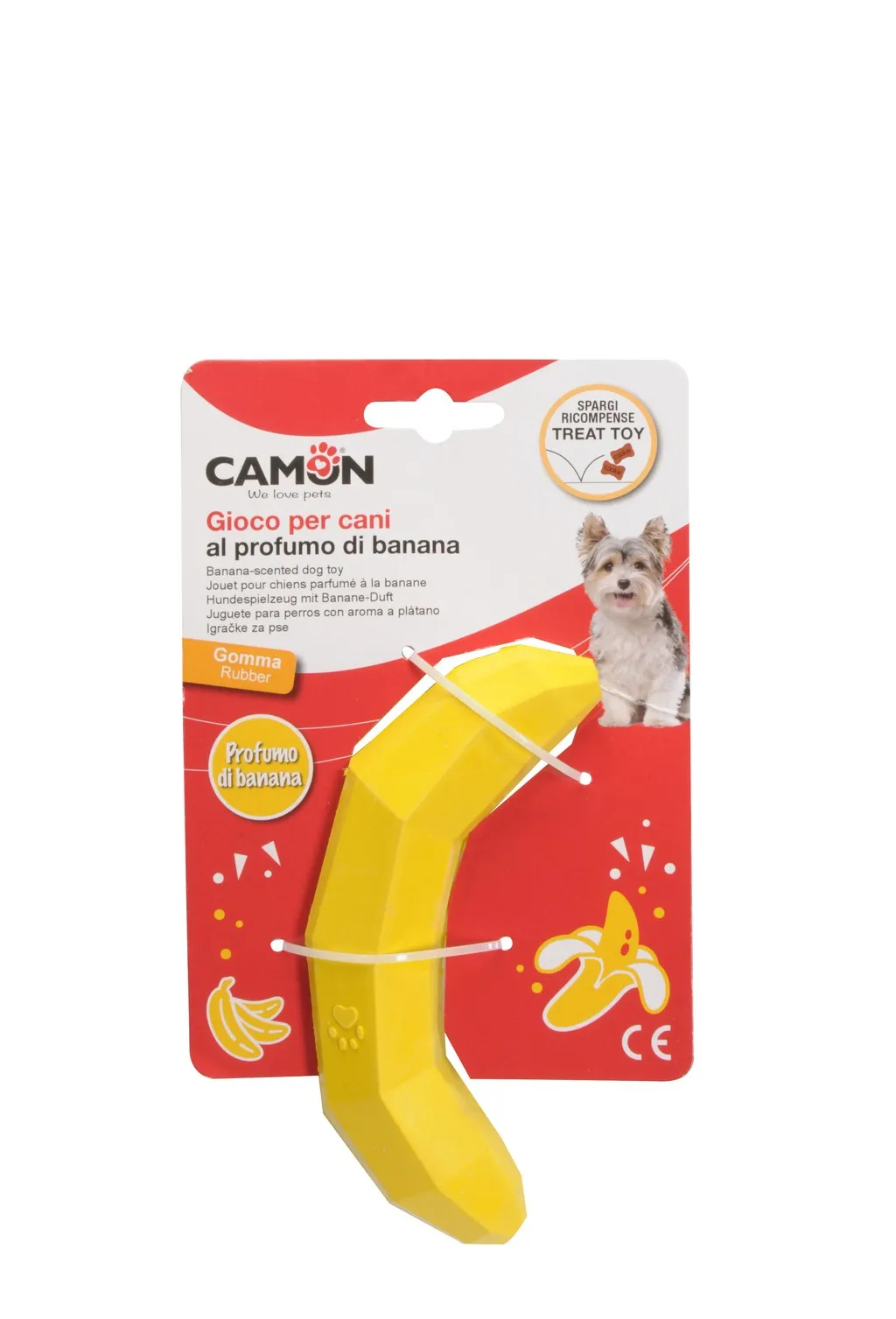 Camon dog toy fruit - Забавна гумена кучешка играчка във форма на плод - 1 брой 2