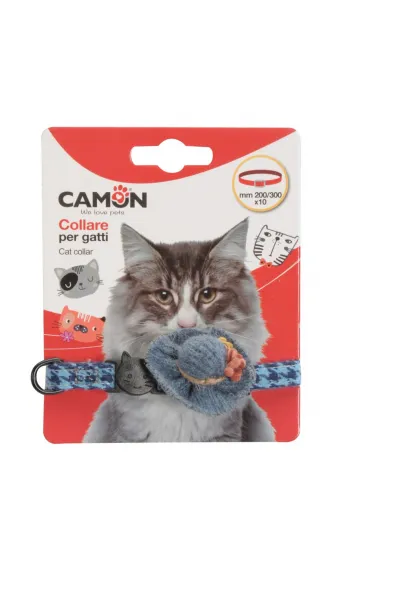 Camon cat collar - Регулируем нашийник за котки с декорация, 20-30 см./10 мм.- 1 брой 1