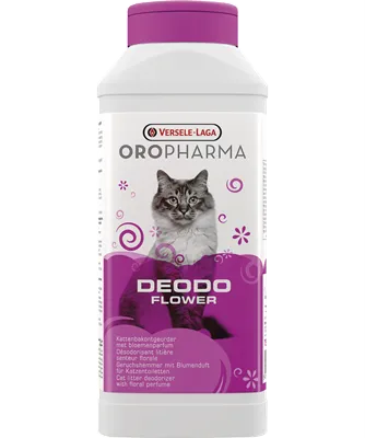 Versele-Laga - Deodo Odour Control Flower Дезодорант за котешки тоалетни - опаковка 750 мл 1
