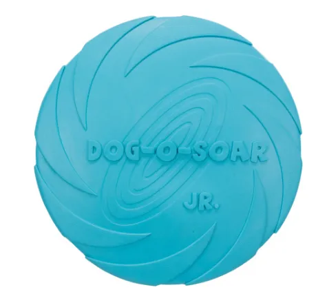 Trixie Dog Disc - Забавна играчка за кучета - гумено фризби, 15 см. 1