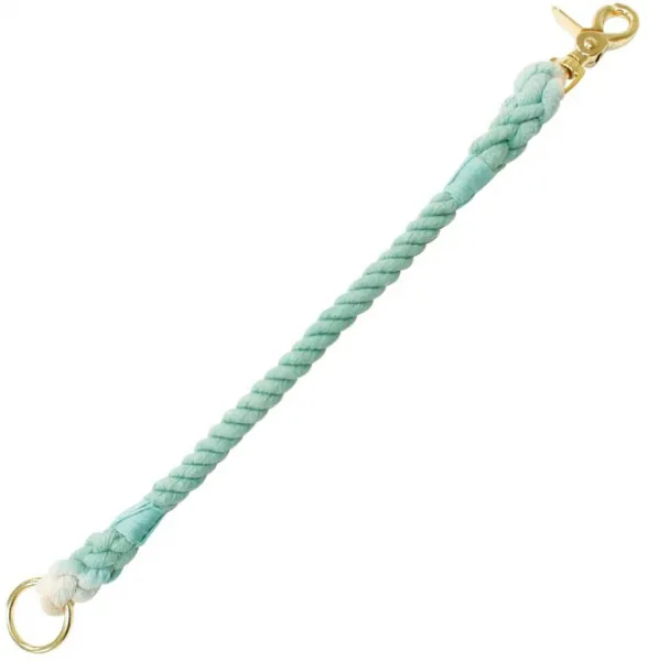 Cross Knot Azure Rope Collar М - Модерен регулируем нашийник за кучета, 33-39 см. - син