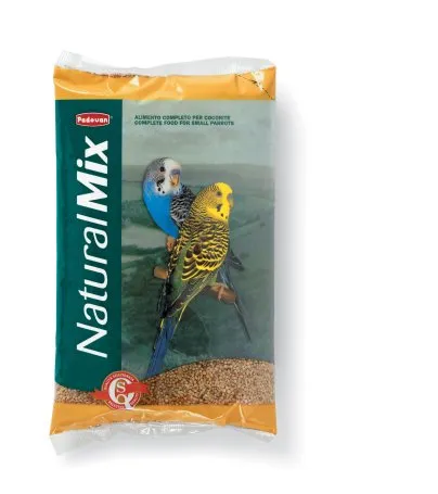 Padovan Naturalmix cocorite - Специално селектирана храна за вълнисти папагали, 1 кг.