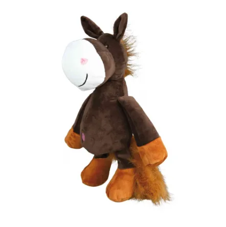 Trixie Dog Toy Horse - Забавна плюшена играчка за кучета - кон, 12 см.