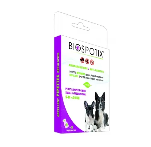 Biogance Biospotix - Спот он  за кучета до 20кг, 5бр