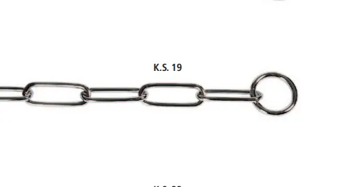 Klin Kassel - Нашийник от неръждаема стомана тип душач за кучета, 4.0/54 см.