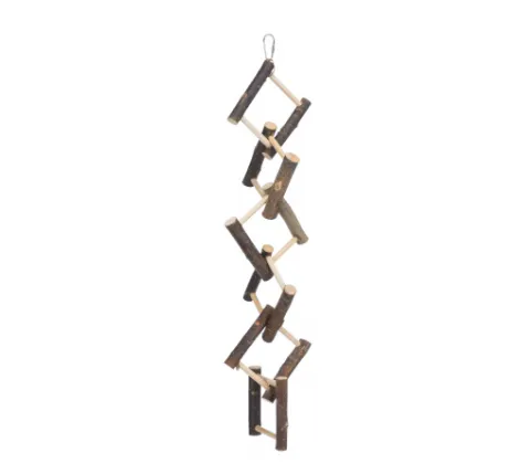 Trixie Hanging Ladder - Дървена стълба за вълнисти папагали , канарчета и други птици 58см