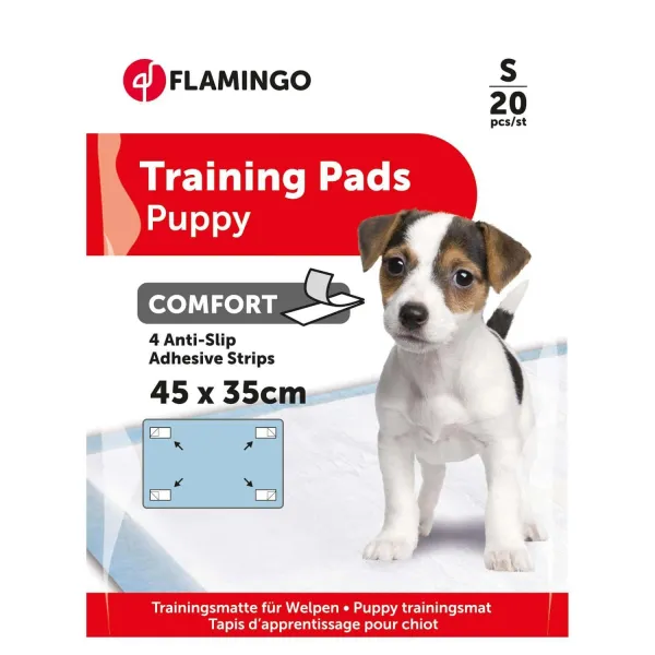 Flamingo Comfort Dog training pads Small - Памперс подложка за кучета, 45/35 см./20 броя
