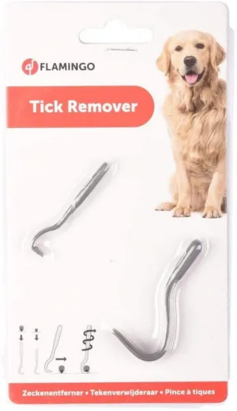 Flamingo Tick Remover - Инструмент за премахване на кърлежи 1