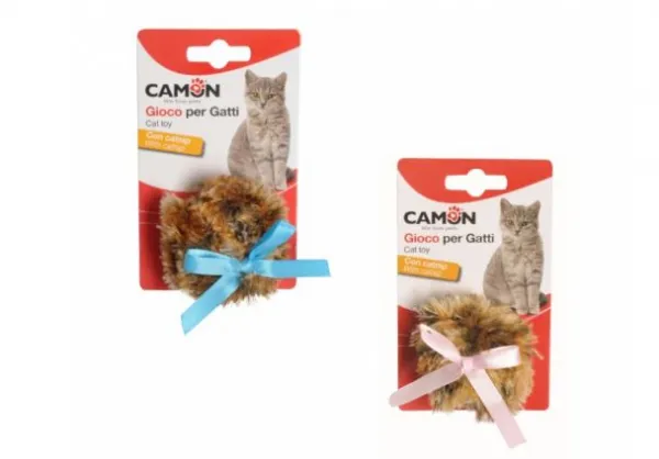 Camon cat toy balls - Забавна играчка за котки, мека топка - 1 брой