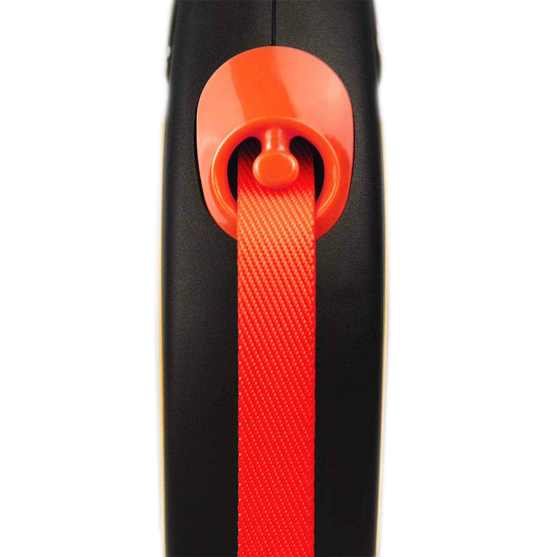 Flexi Neon Medium - Автоматичен повод с неонов светлоотразителен ефект, 5 метра лента, за кучета до 25 кг. - оранжев 2