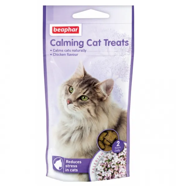 Beaphar Calming Bits - Успокояващи хапки за котки, 35 гр./3 броя