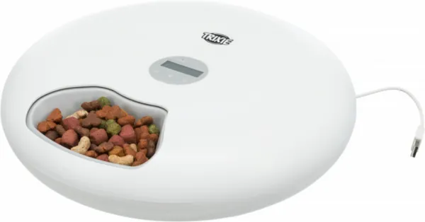 Trixie TX5+1 Automatic Food Dispenser - Автоматична хранилка за котки и малки кучета, 180 мл.