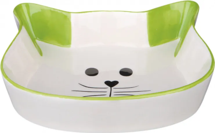 Trixie Cat Ceramic Bowl - Керамична купа за котки за храна и вода, 250 мл.