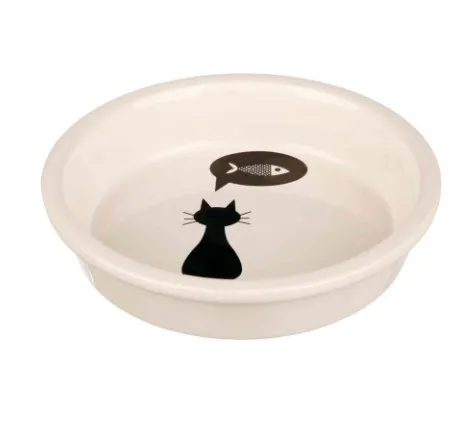 Trixie Cat ceramic Bowl - Керамична купа за котки за храна и вода,  250 мл.